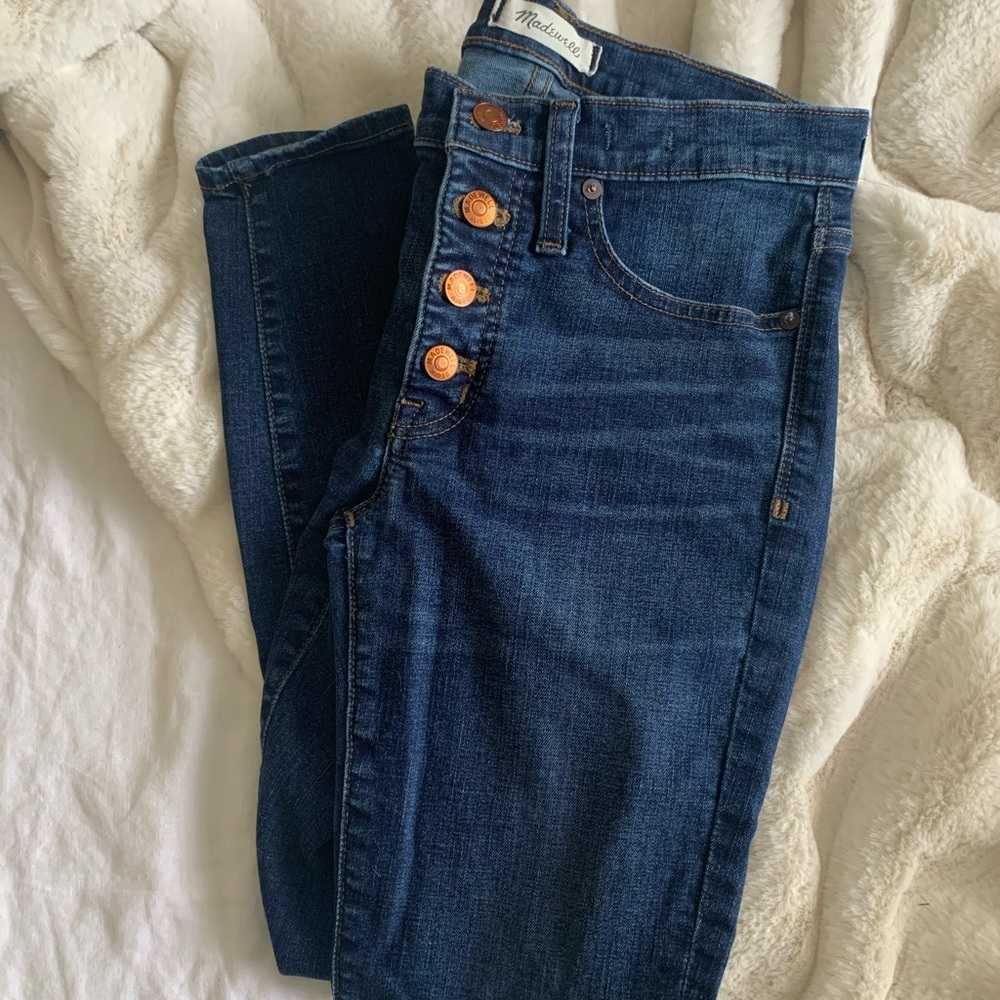 Madewell 9” rise skinny jeans 26P